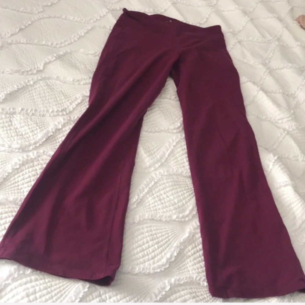 Athleta Yoga Pants in Plum